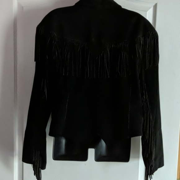 Suede Leather Coat